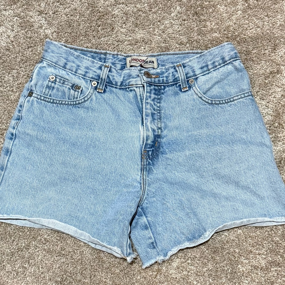 LONDONJEAN Light Blue Jean Shorts